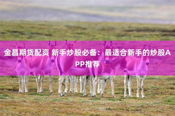 金昌期货配资 新手炒股必备：最适合新手的炒股APP推荐