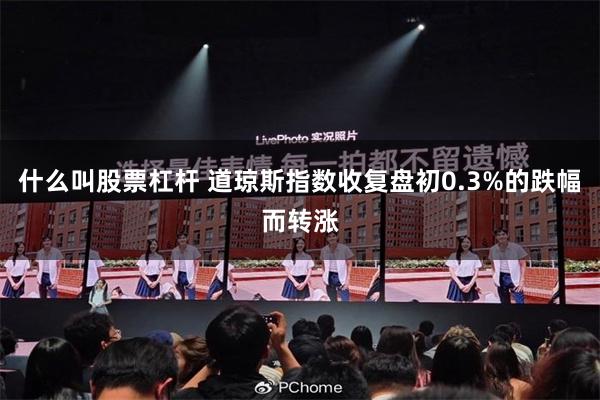 什么叫股票杠杆 道琼斯指数收复盘初0.3%的跌幅而转涨